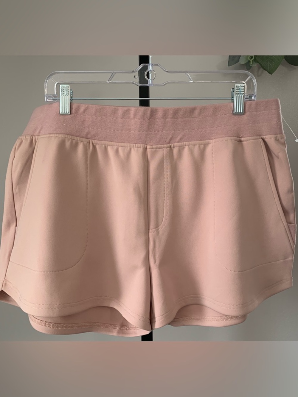 NWT Threads 4 Thought Blush Pink Athletic Pull-On Shorts